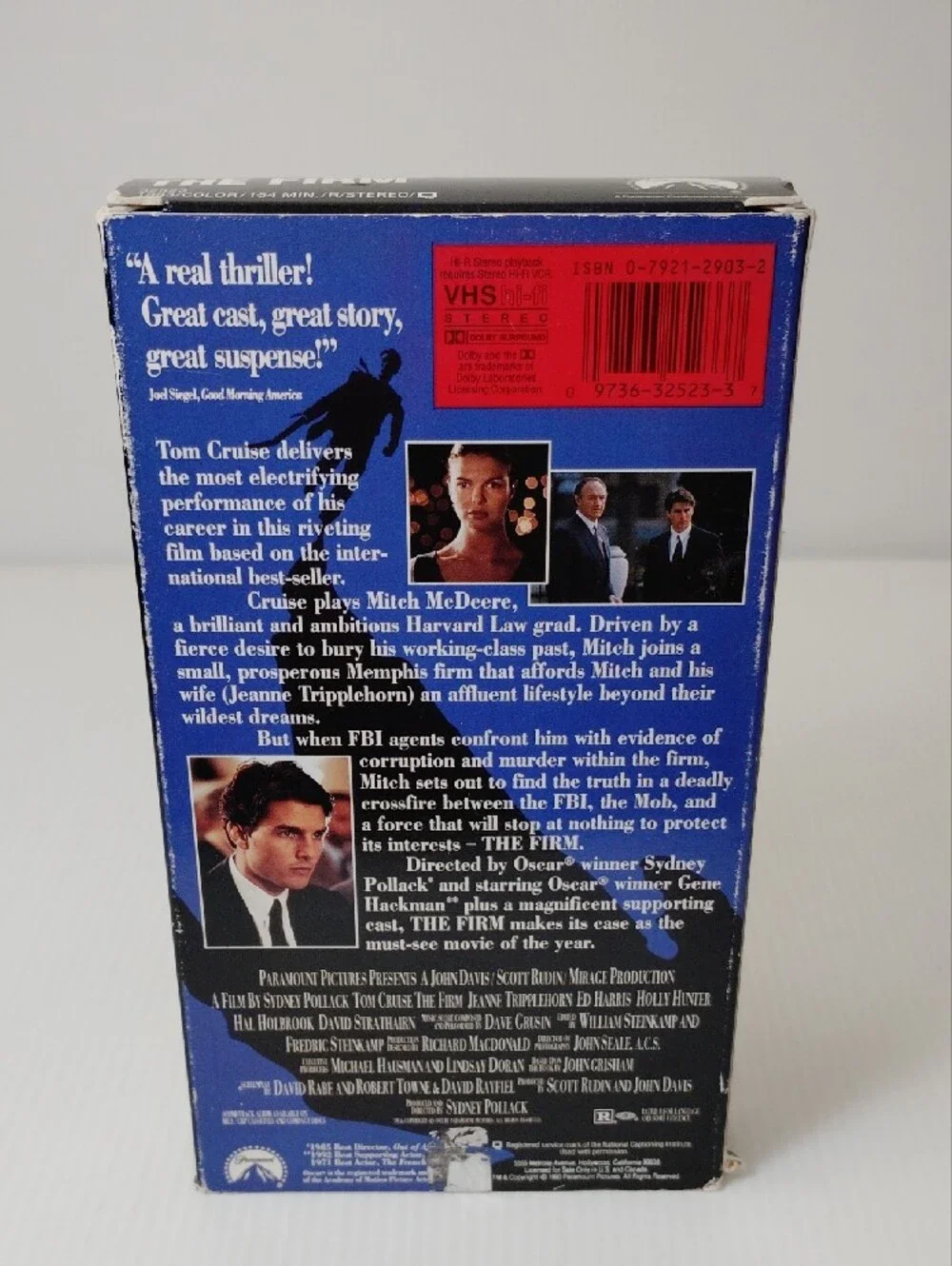 12 For $8 The Firm VHS Tape with Box - Black & White Cover
